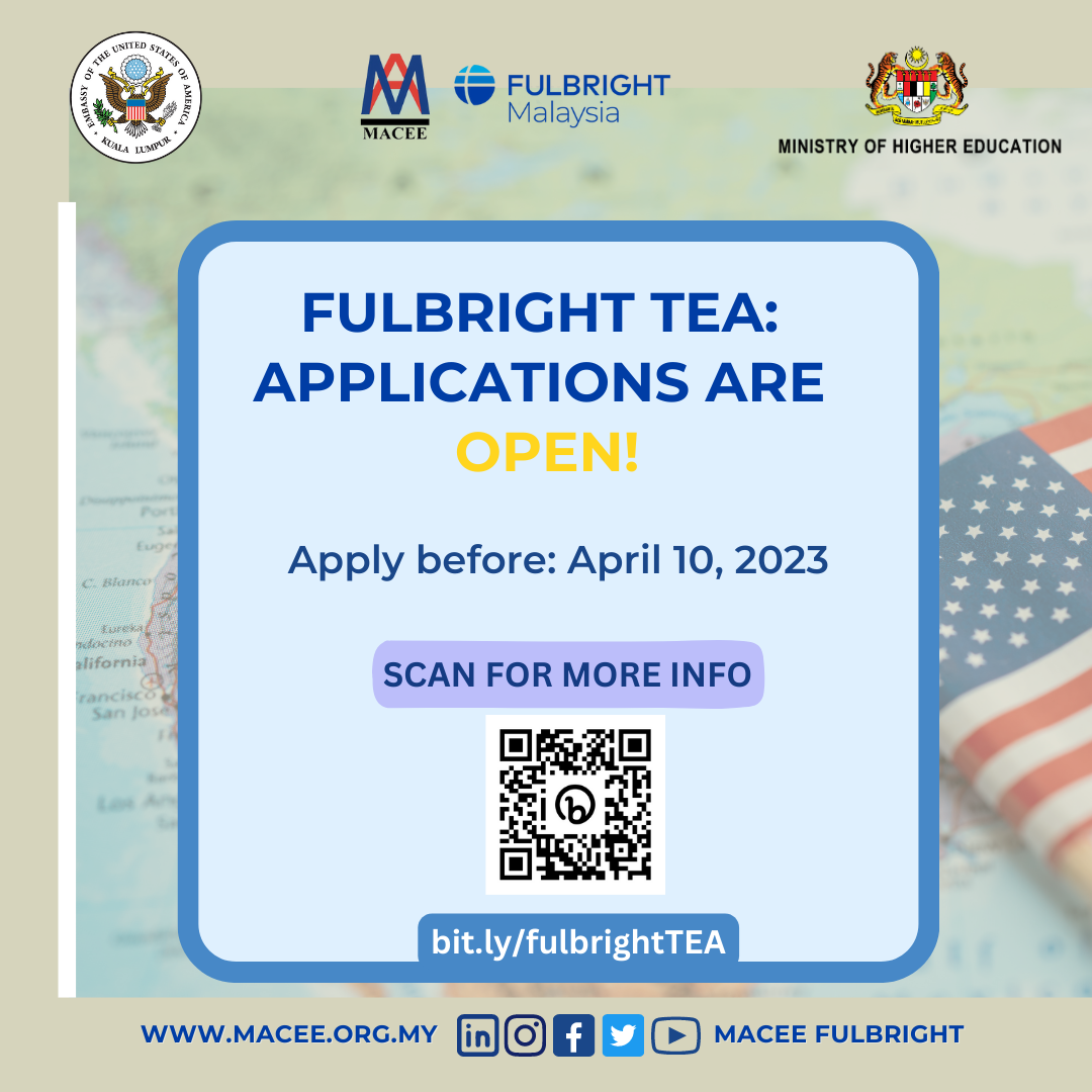 Fulbright TEA 2023 Announcement