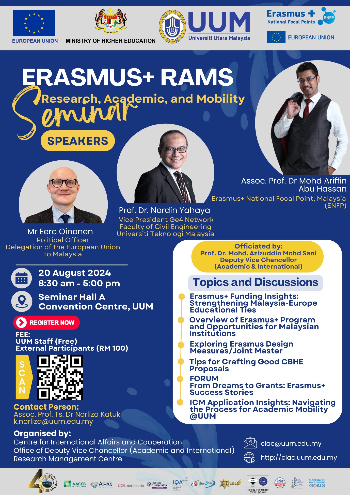 erasmus rams seminar